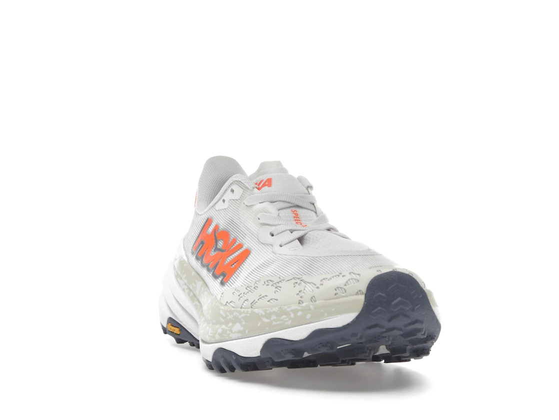 Hoka One One Speedgoat 6 White Neon Tangerine (Women's)