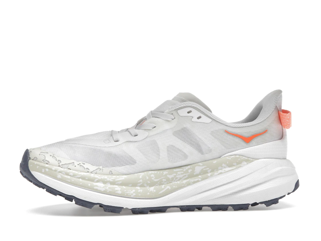 Hoka One One Speedgoat 6 White Neon Tangerine (Women's)