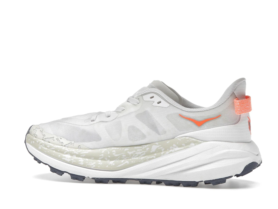 Hoka One One Speedgoat 6 White Neon Tangerine (Women's)