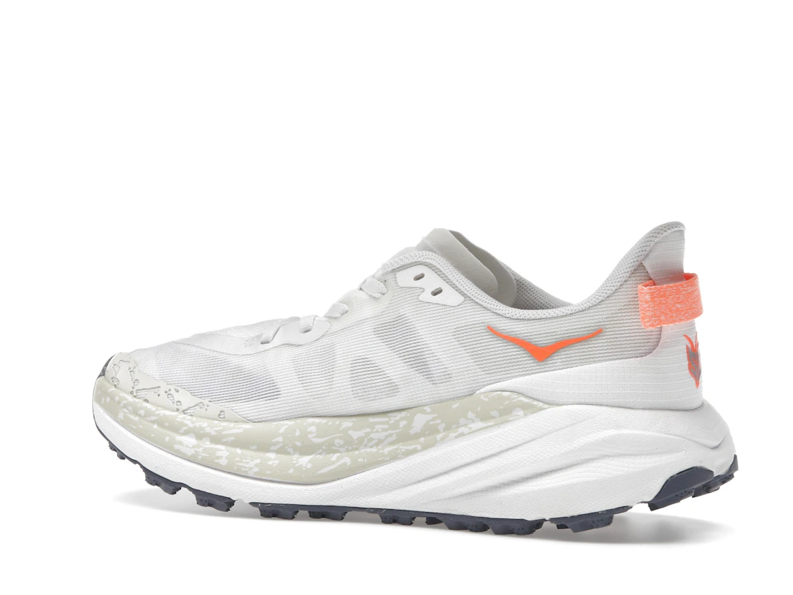Hoka One One Speedgoat 6 White Neon Tangerine (Women's)