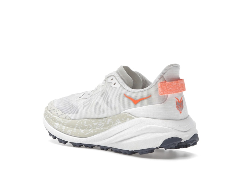 Hoka One One Speedgoat 6 White Neon Tangerine (Women's)