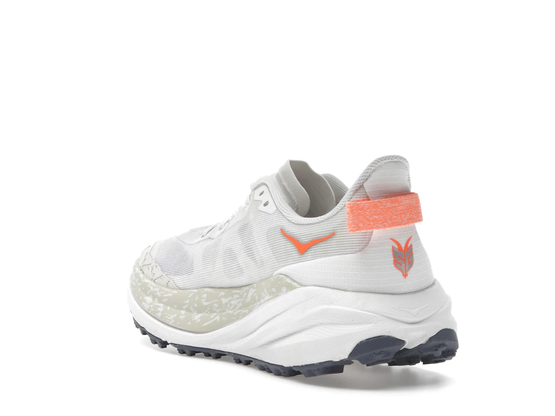 Hoka One One Speedgoat 6 White Neon Tangerine (Women's)