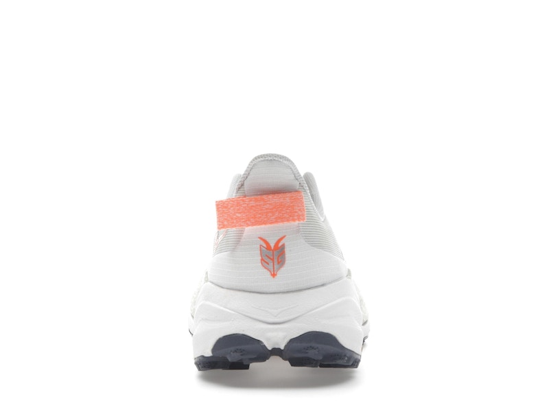 Hoka One One Speedgoat 6 White Neon Tangerine (Women's)