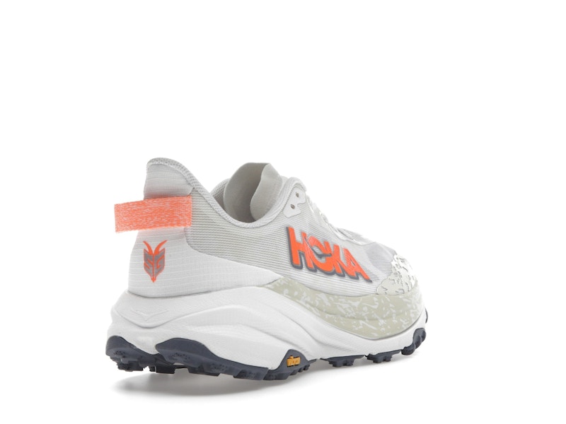 Hoka One One Speedgoat 6 White Neon Tangerine (Women's)