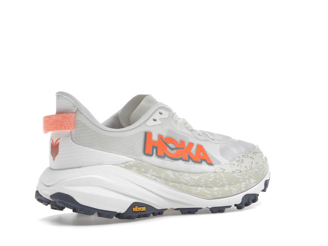 Hoka One One Speedgoat 6 White Neon Tangerine (Women's)