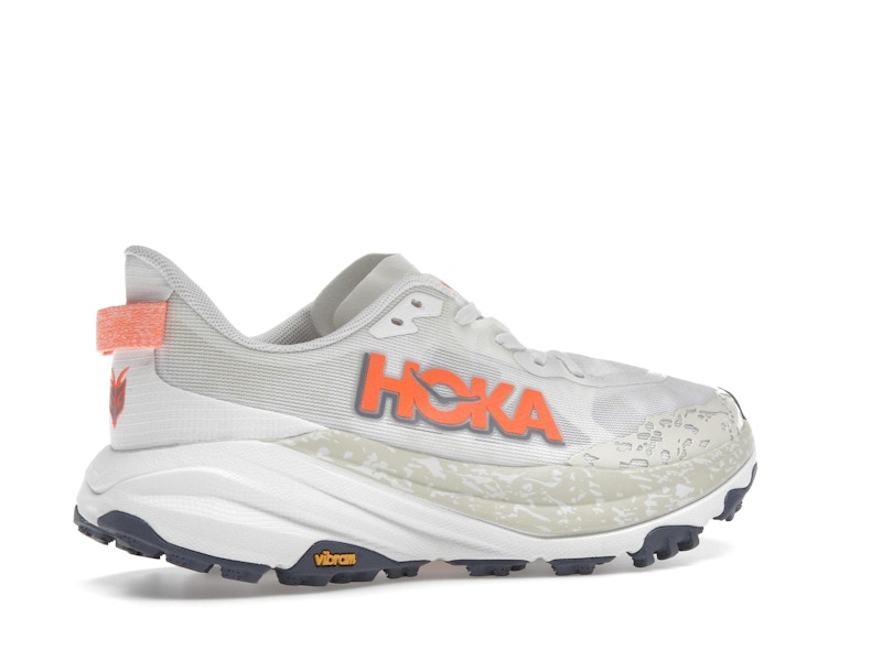 Hoka One One Speedgoat 6 White Neon Tangerine (Women's)