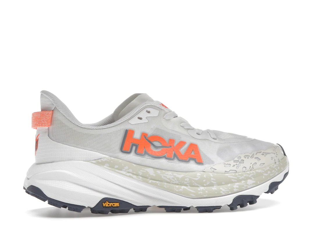 Hoka One One Speedgoat 6 White Neon Tangerine (Women's)