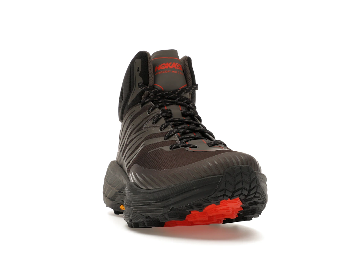 Hoka One One Speedgoat Mid Gore-Tex 2 Black Grey Red