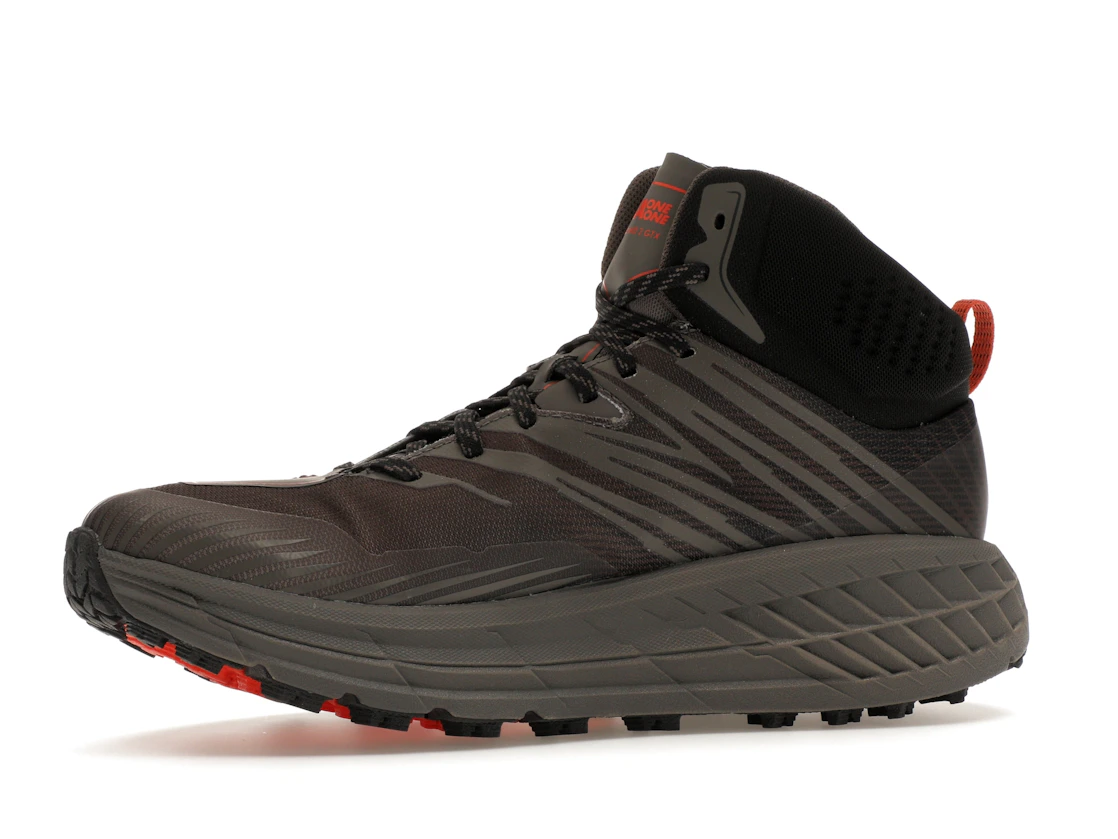 Hoka One One Speedgoat Mid Gore-Tex 2 Black Grey Red