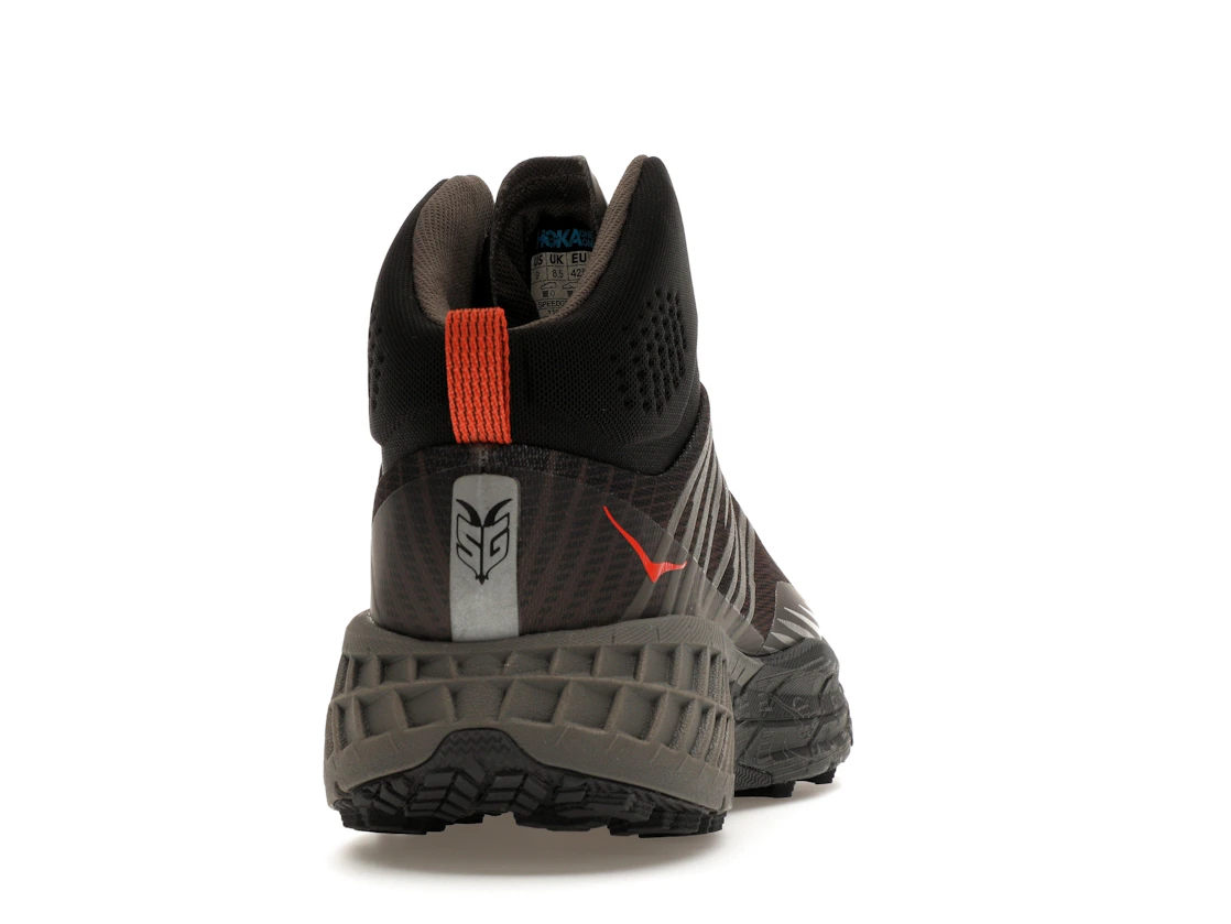 Hoka One One Speedgoat Mid Gore-Tex 2 Black Grey Red