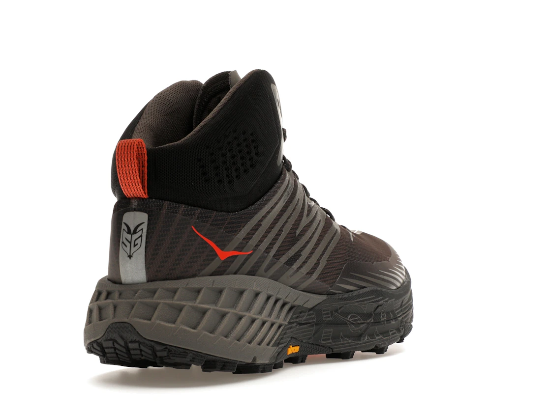 Hoka One One Speedgoat Mid Gore-Tex 2 Black Grey Red