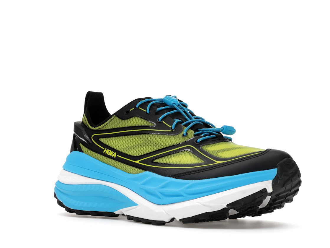 Hoka One One Stinson One7 Black Skyward Blue