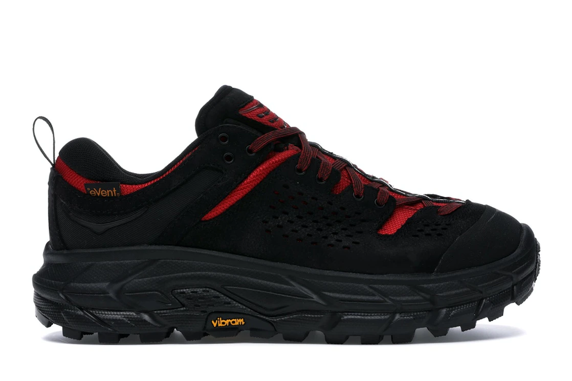 Hoka One One Tor Ultra Low Engineered Garments Black Red