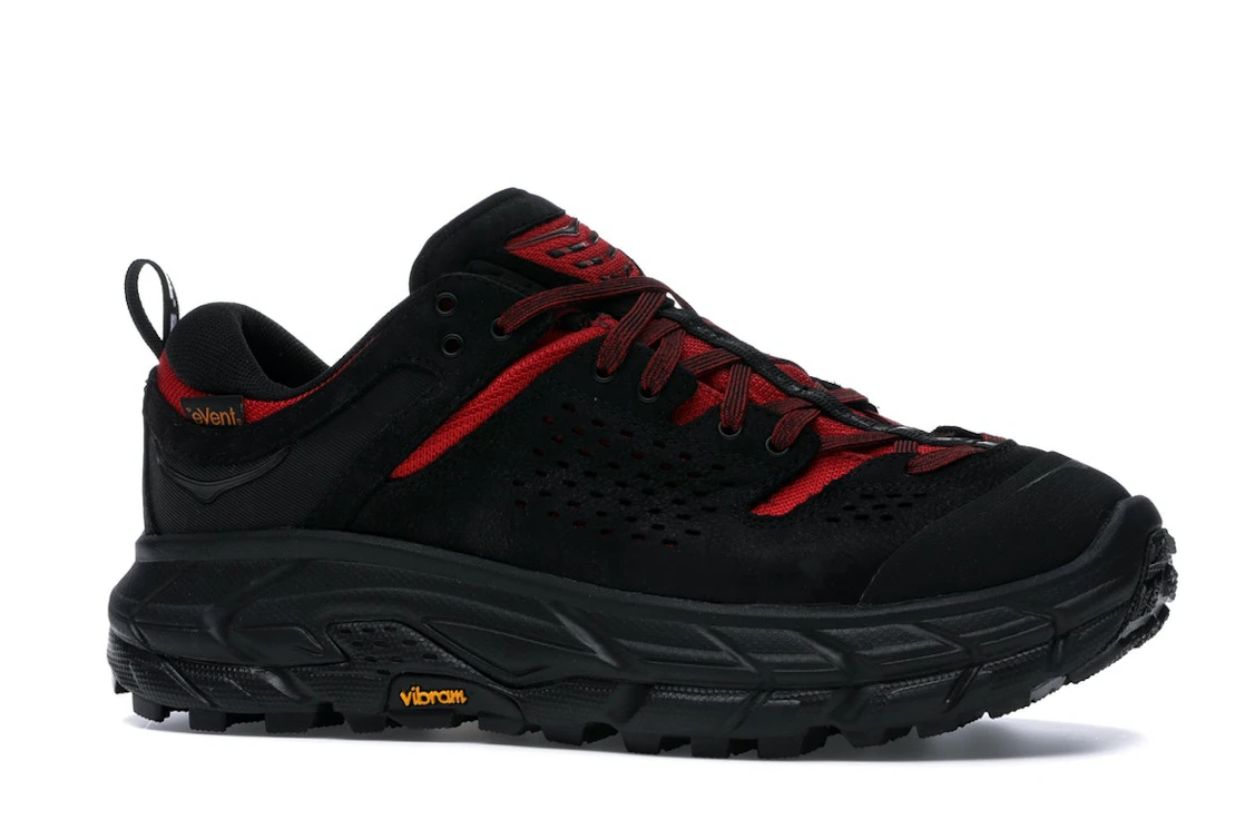 Hoka One One Tor Ultra Low Engineered Garments Black Red