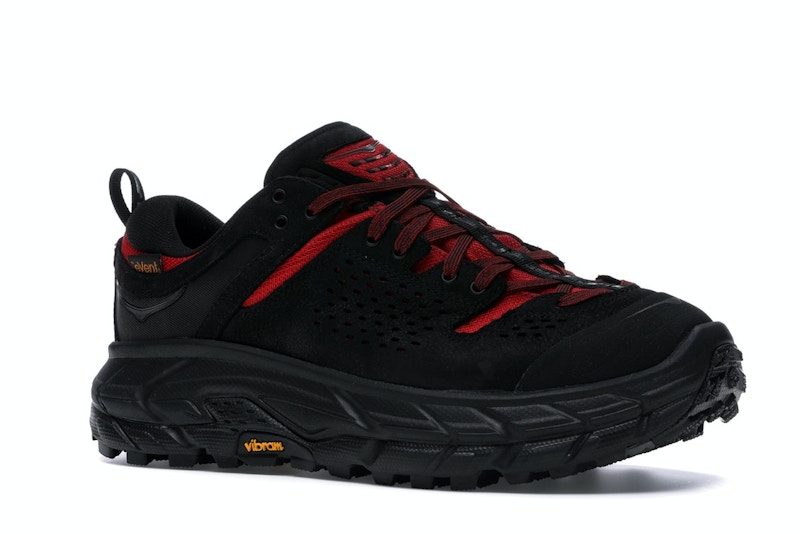 Hoka One One Tor Ultra Low Engineered Garments Black Red