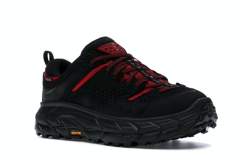 Hoka One One Tor Ultra Low Engineered Garments Black Red