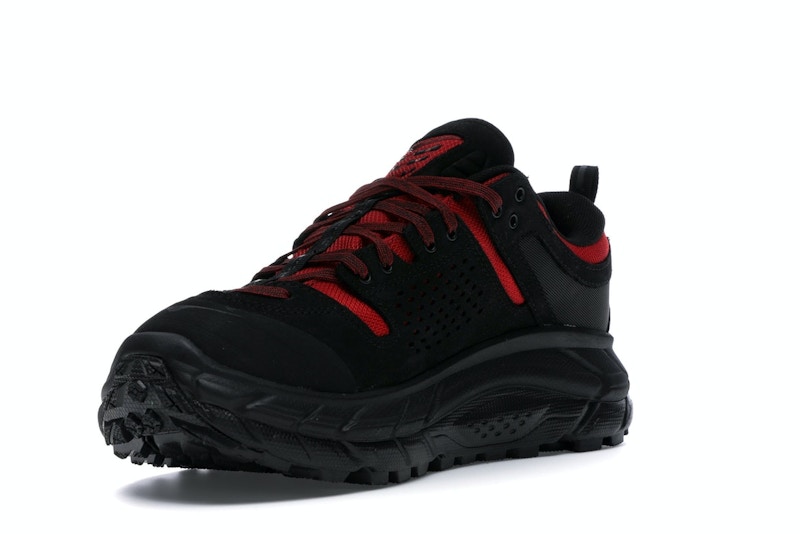 Hoka One One Tor Ultra Low Engineered Garments Black Red