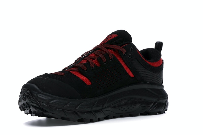 Hoka One One Tor Ultra Low Engineered Garments Black Red