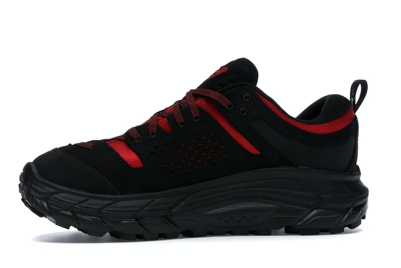 Hoka One One Tor Ultra Low Engineered Garments Black Red