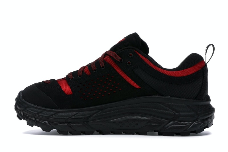 Hoka One One Tor Ultra Low Engineered Garments Black Red