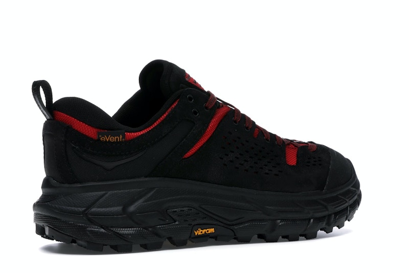 Hoka One One Tor Ultra Low Engineered Garments Black Red
