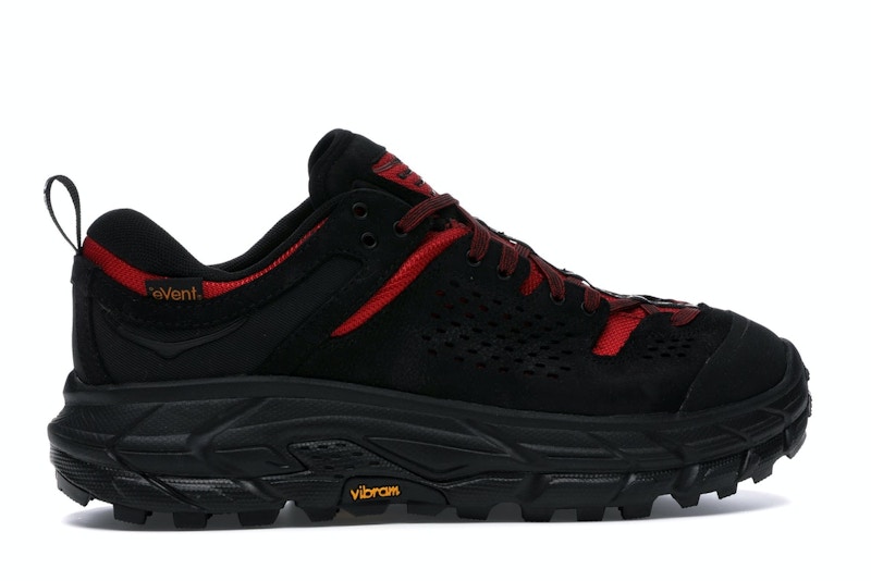 Hoka One One Tor Ultra Low Engineered Garments Black Red