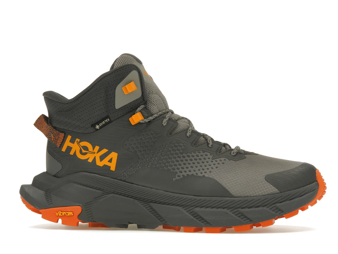 Hoka One One Trail Code Gore-Tex Castlerock Persimmon Orange