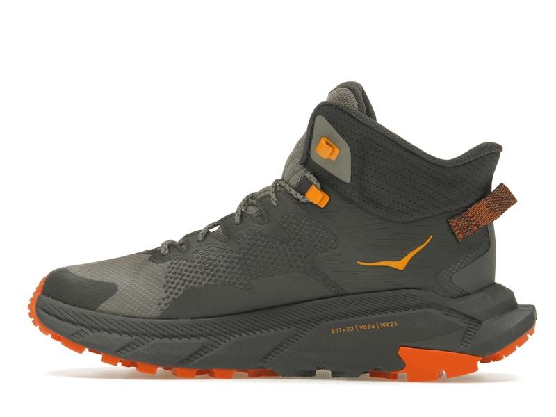 Hoka One One Trail Code Gore-Tex Castlerock Persimmon Orange