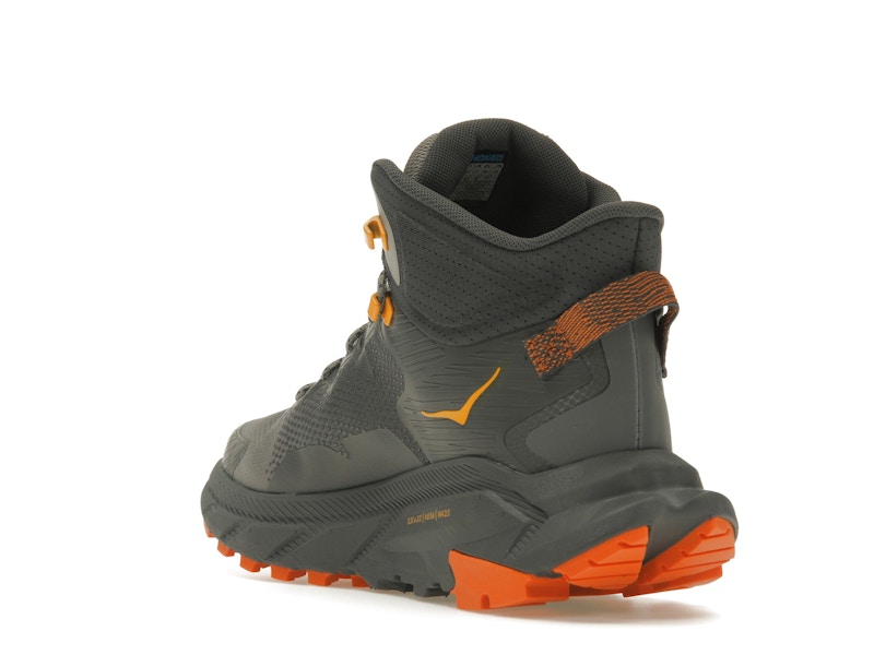 Hoka One One Trail Code Gore-Tex Castlerock Persimmon Orange