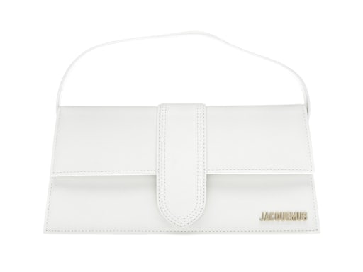 Bolso de hombro Jacquemus Le Bambino rectangular en blanco 0