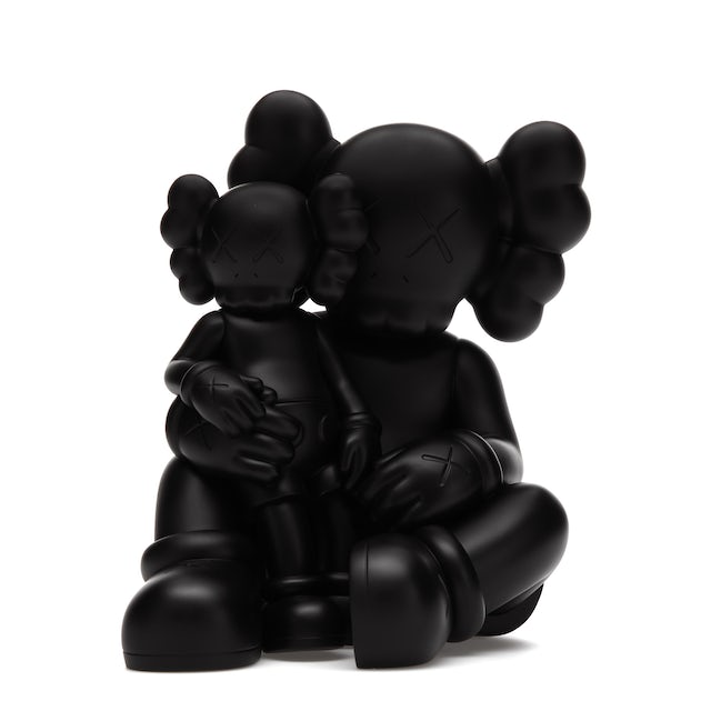 Kaws - What Party black - Figurine en vinyle noir - Street Art - Plazzart