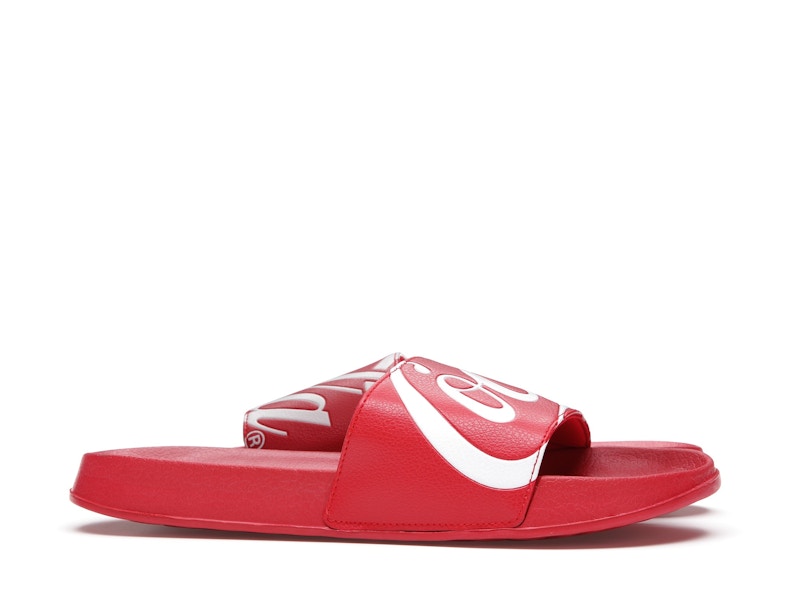 Kith Logo Slides Coca Cola Red - 360° view 2