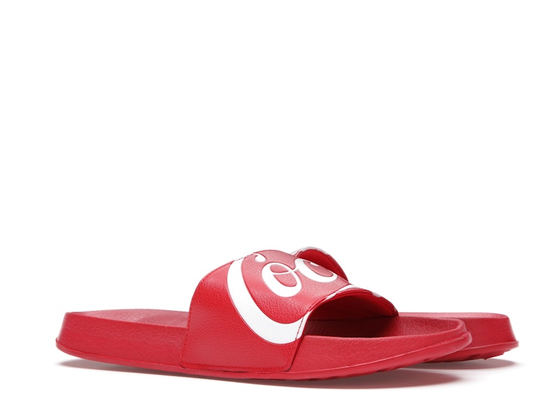 Kith Logo Slides Coca Cola Red - 360° view 4