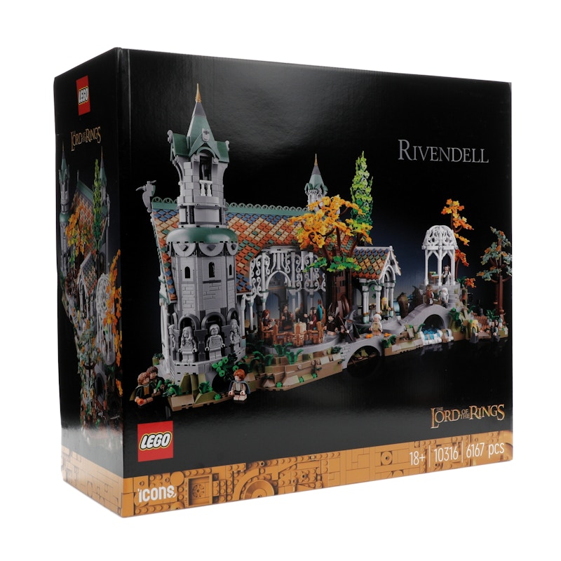 LEGO Icons The Lord of the Rings Rivendell Set 10316 US