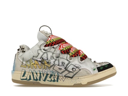 Lanvin Curb Sneaker Graffiti (Women's) FW-SKDK02-STUD-P22-00M2 US