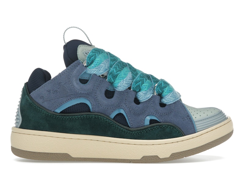Lanvin Leather Curb Blue Green (Women's) - FWSKDK02DRAG-2040 - US