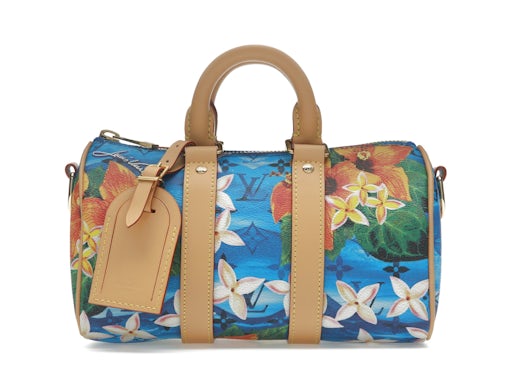Louis Vuitton Keepall Bandouliere 25 Monogram Surfin' Bleu vif 0