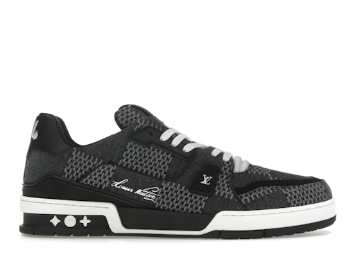 Louis Vuitton LV Trainer Nero Damier 3D Denim 0