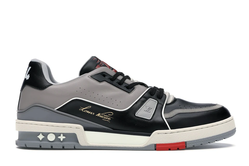 Louis Vuitton LV Trainer Sneaker Low Black Grey 0