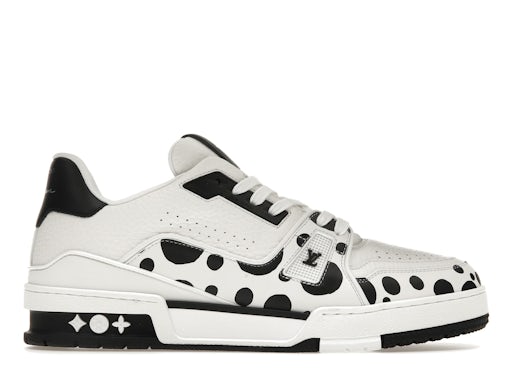 Louis Vuitton LV Trainer Yayoi Kusama Black White 0