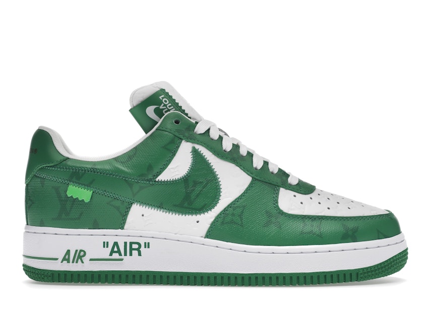 Louis Vuitton Nike Air Force 1 Virgil Abloh White Green Men's - -