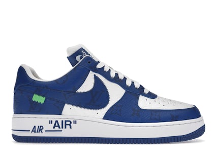 Louis Vuitton Nike Air Force Low By Virgil Abloh White Royal