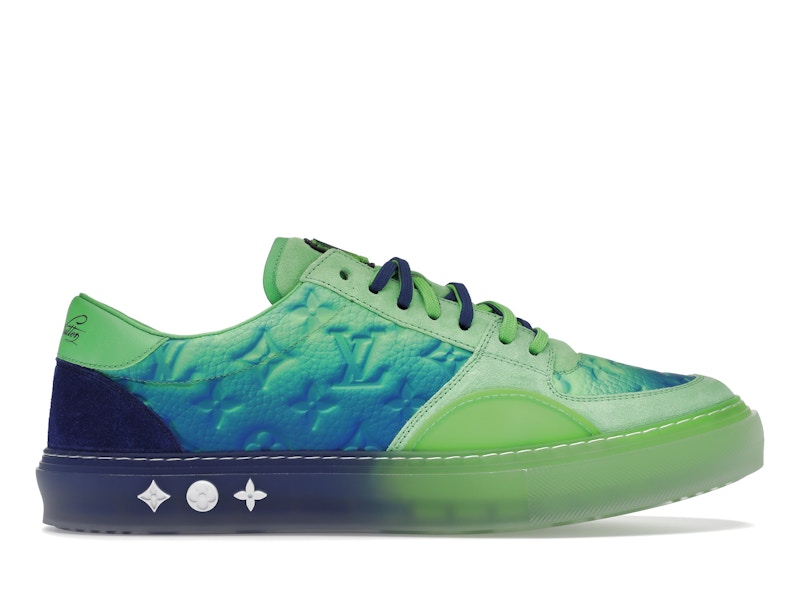 Louis Vuitton Ollie Richelieu Green Men s 1A9UYP US