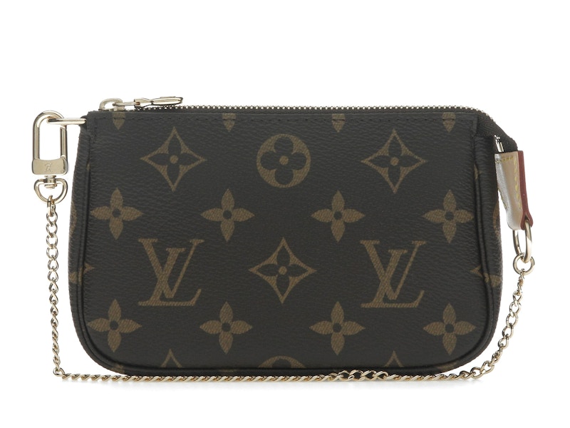 柔らかい Monogram Accessoires Pochette Vuitton Louis Mini in Brown バッグ
