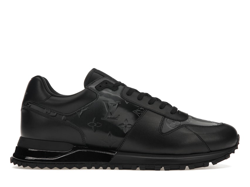 Louis Vuitton Run Away Sneaker Monogram Iridescent Black Size G7 / US 8  RARE LV
