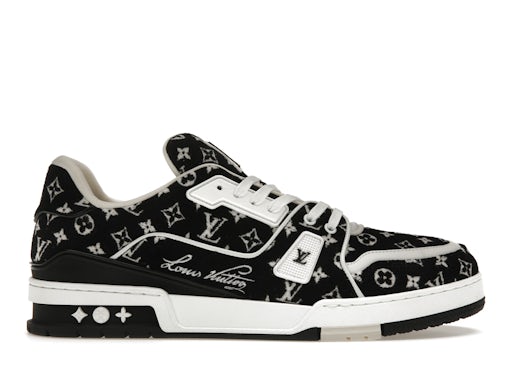 Louis Vuitton Trainer Negro Monogram Textil 0