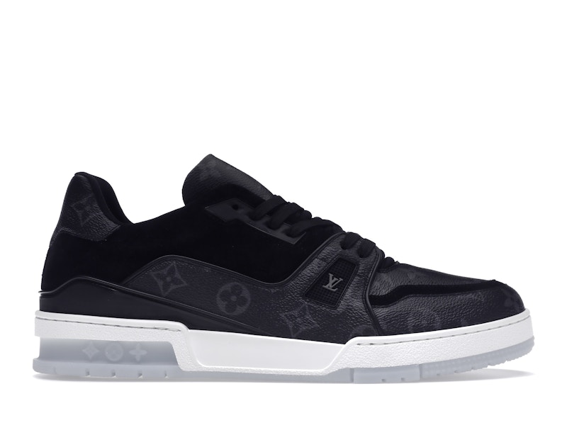 Basket louis vuitton homme noir best sale