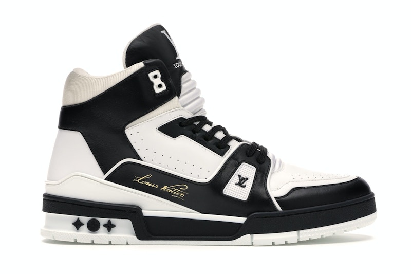 louis vuitton trainer sneaker white