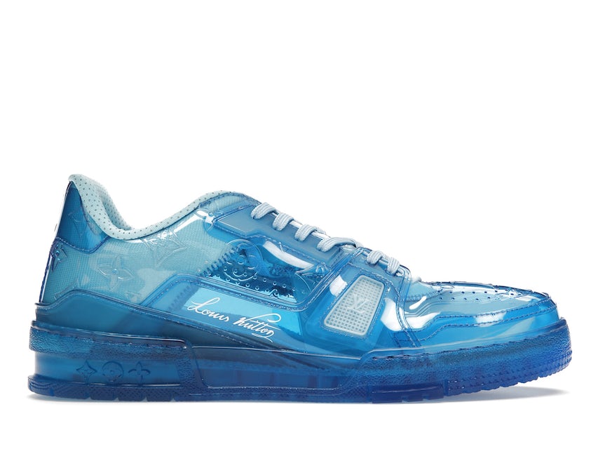 Louis Vuitton LV Trainer Sneaker Blue. Size 06.0