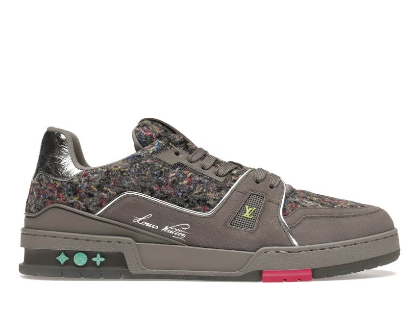 Louis Vuitton LV Trainer Sneaker Grey. Size 08.0